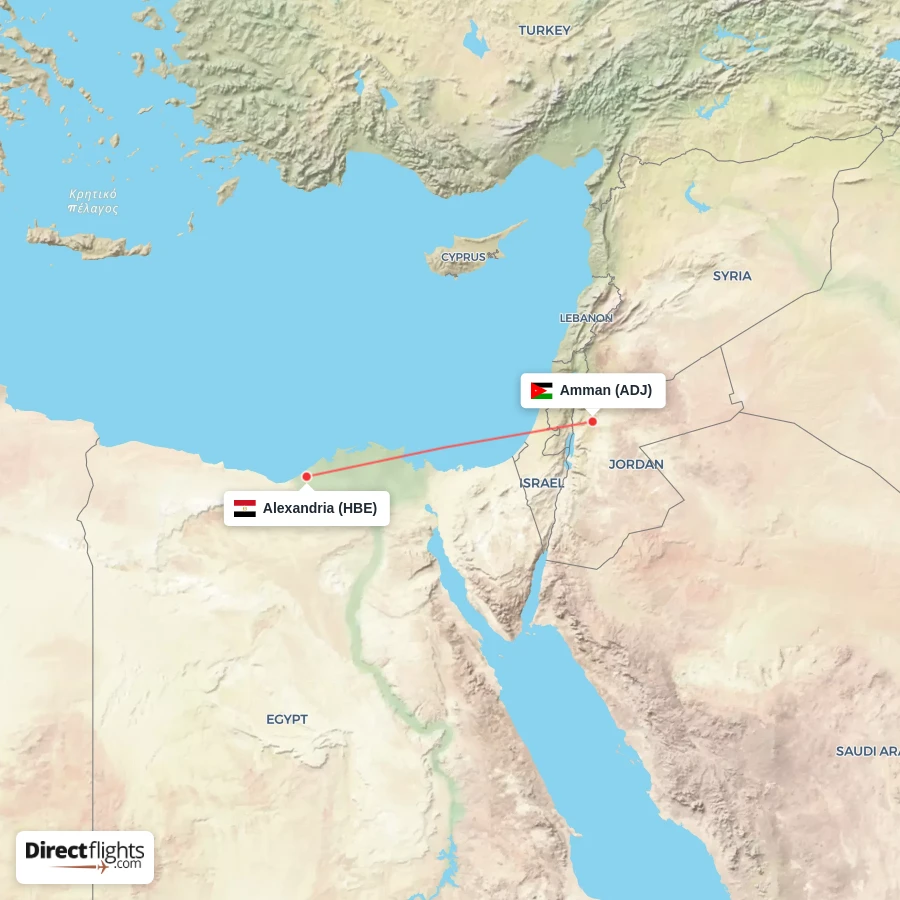 ADJ - HBE route map