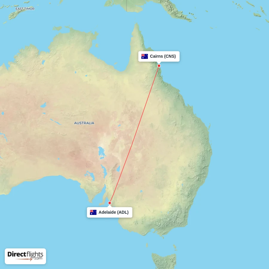 ADL - CNS route map