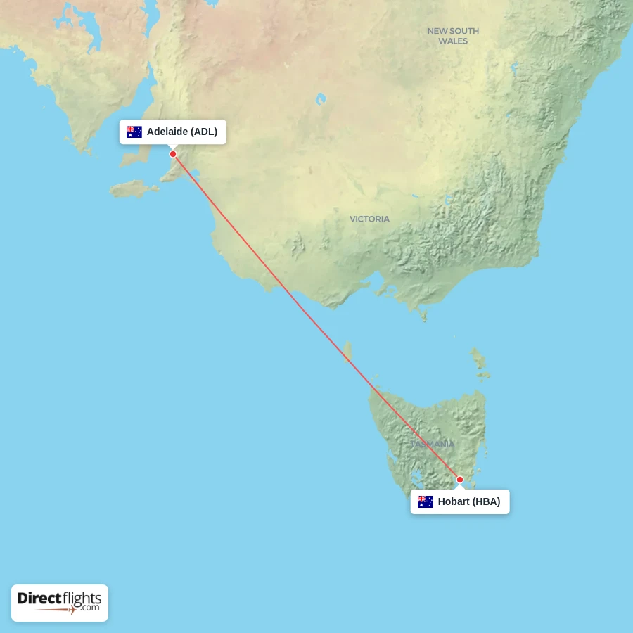 ADL - HBA route map