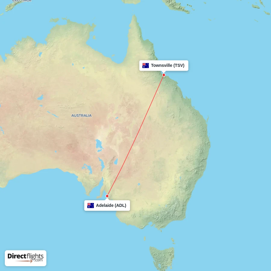 ADL - TSV route map