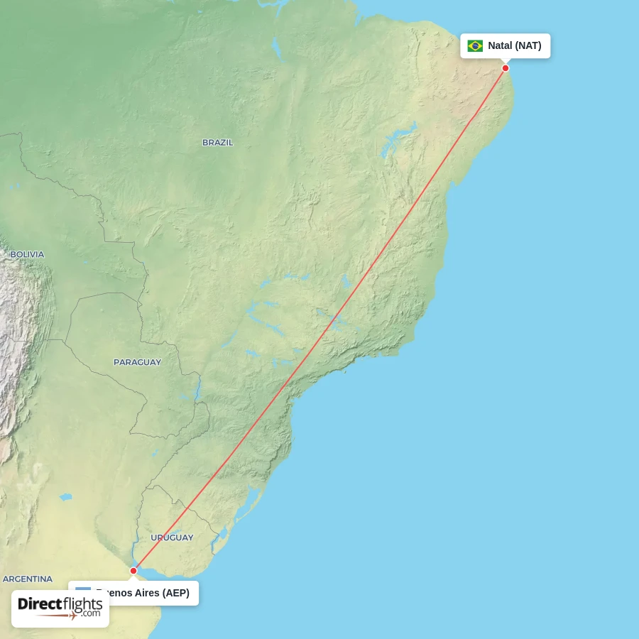 AEP - NAT route map