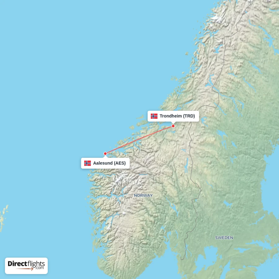 AES - TRD route map