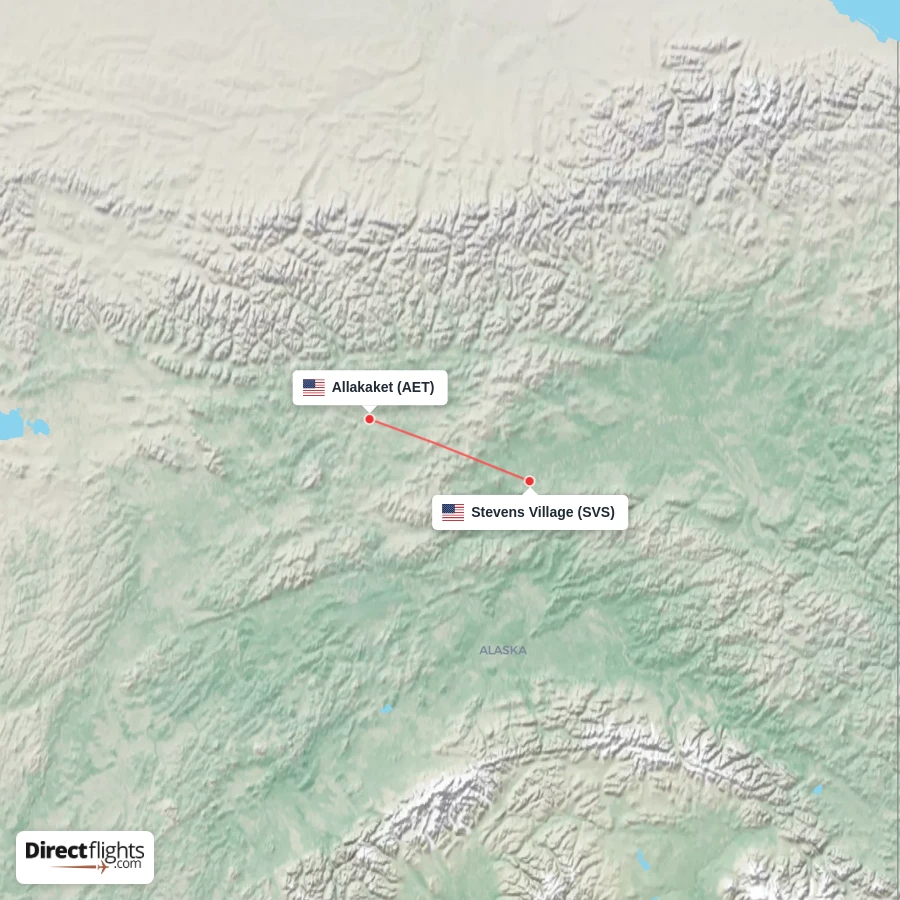 AET - SVS route map
