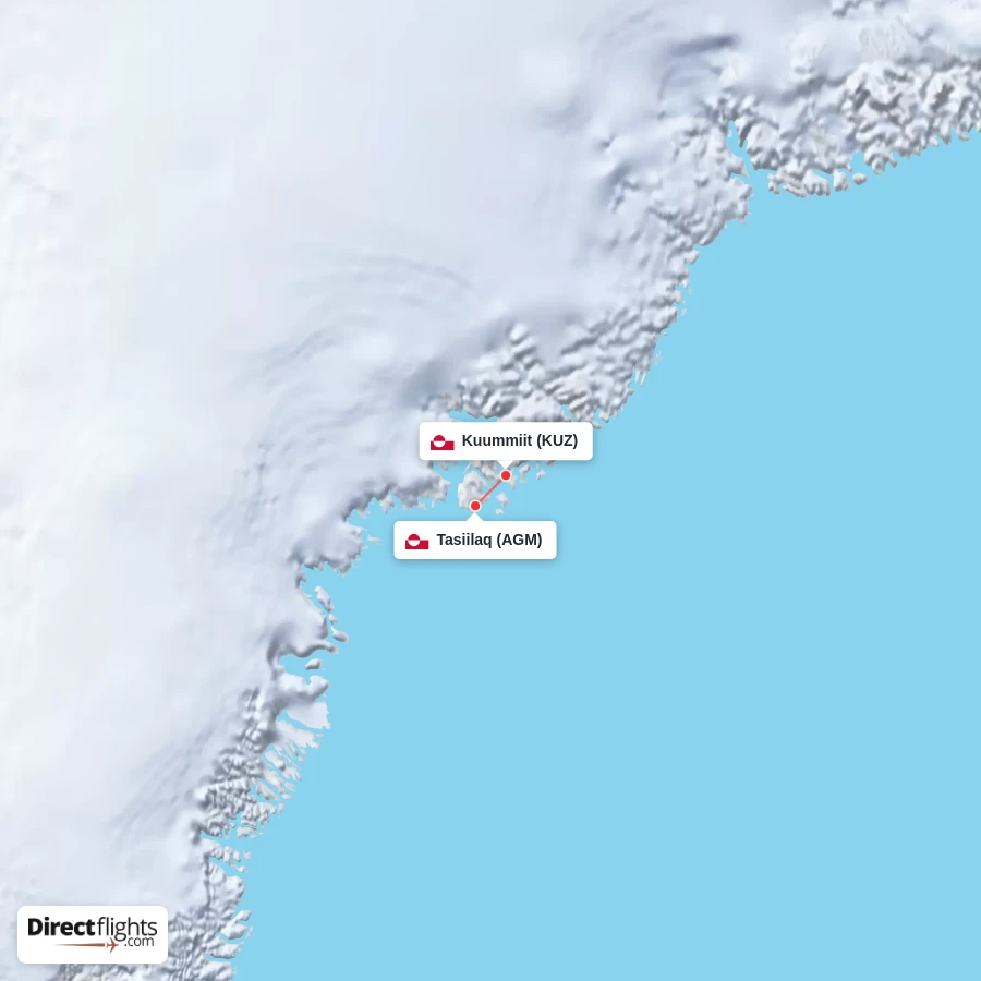 AGM - KUZ route map
