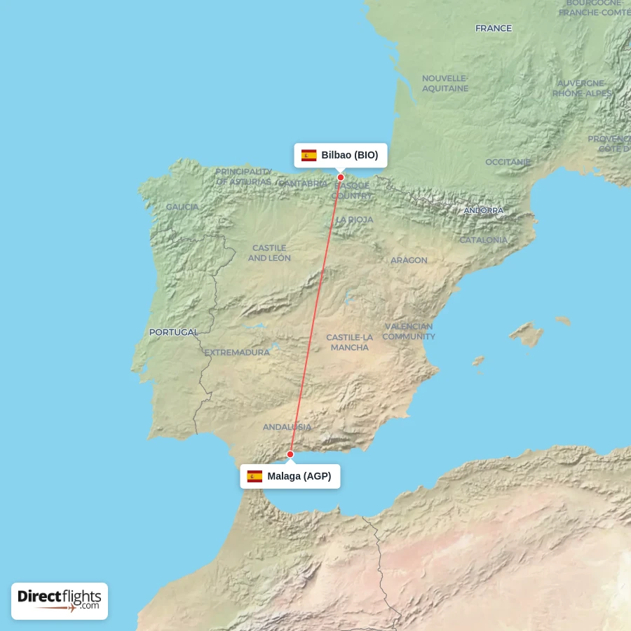 AGP - BIO route map