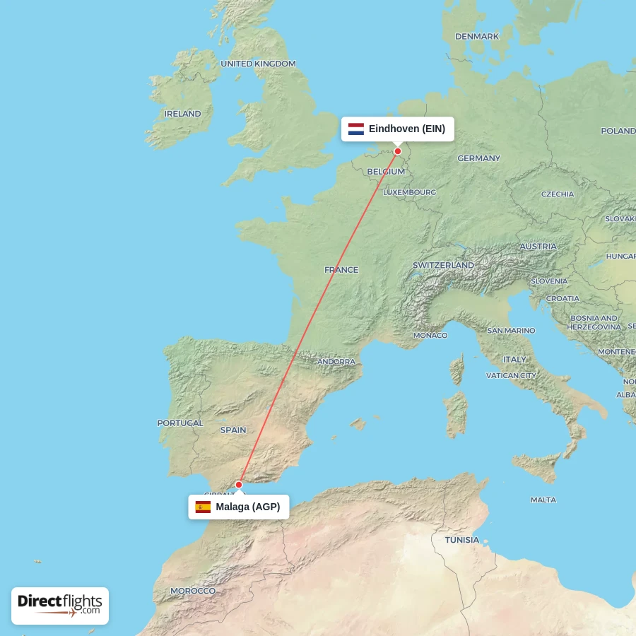 AGP - EIN route map