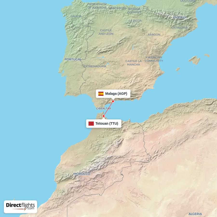 AGP - TTU route map