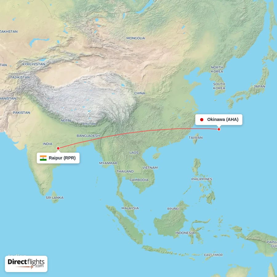 AHA - RPR route map