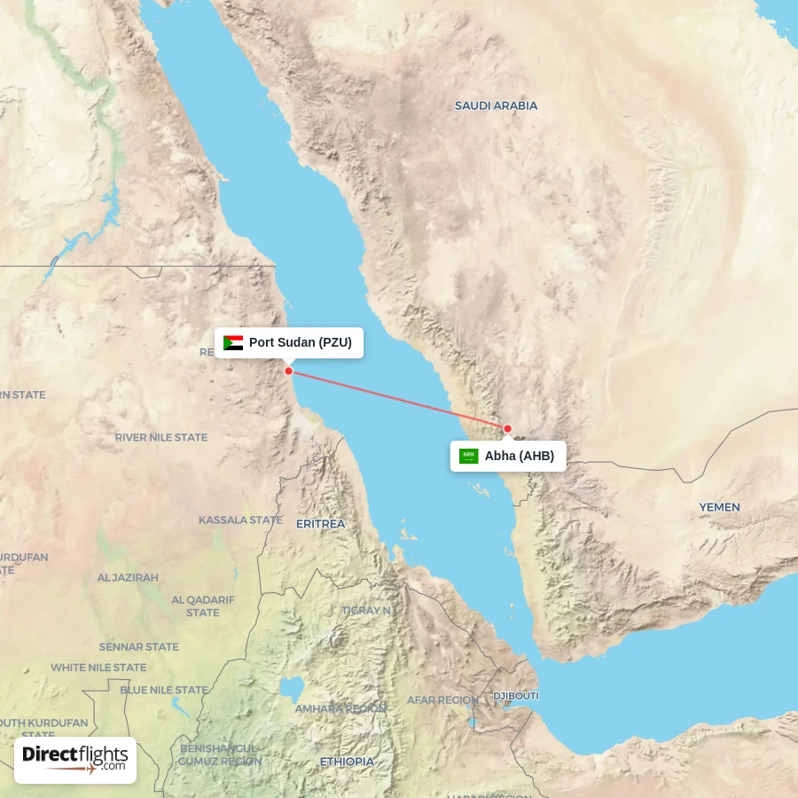 AHB - PZU route map