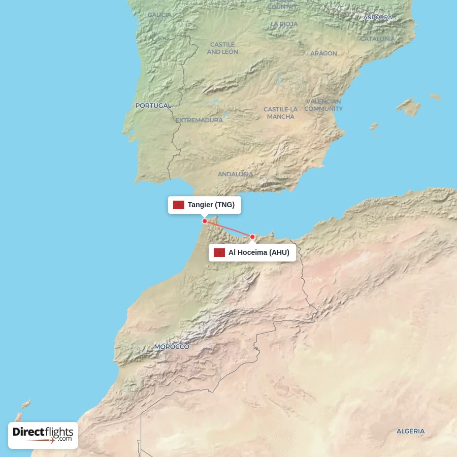 AHU - TNG route map