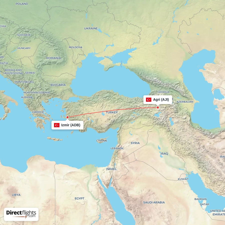 AJI - ADB route map