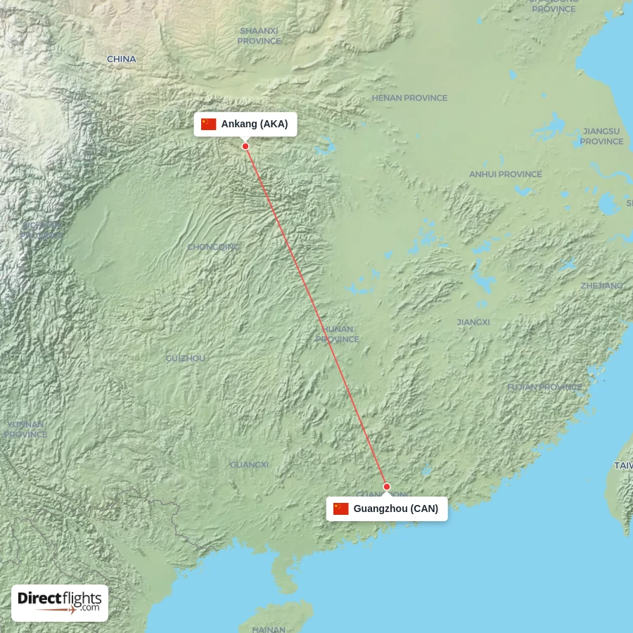 AKA - CAN route map