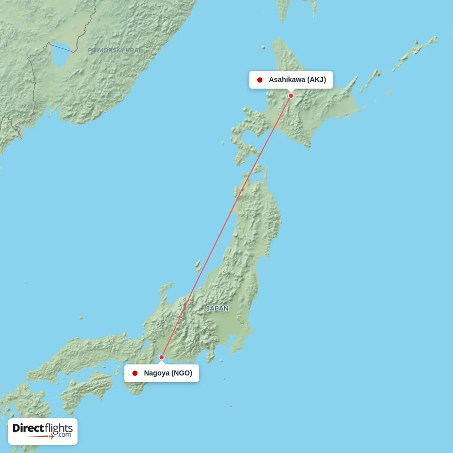 AKJ - NGO route map