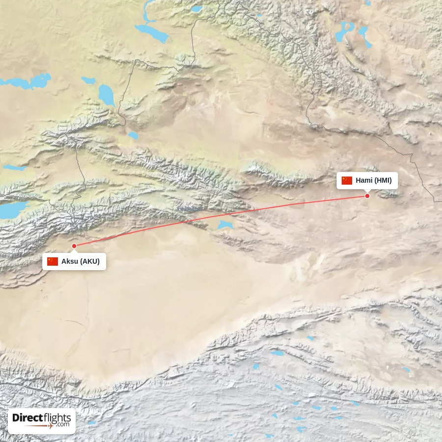 AKU - HMI route map