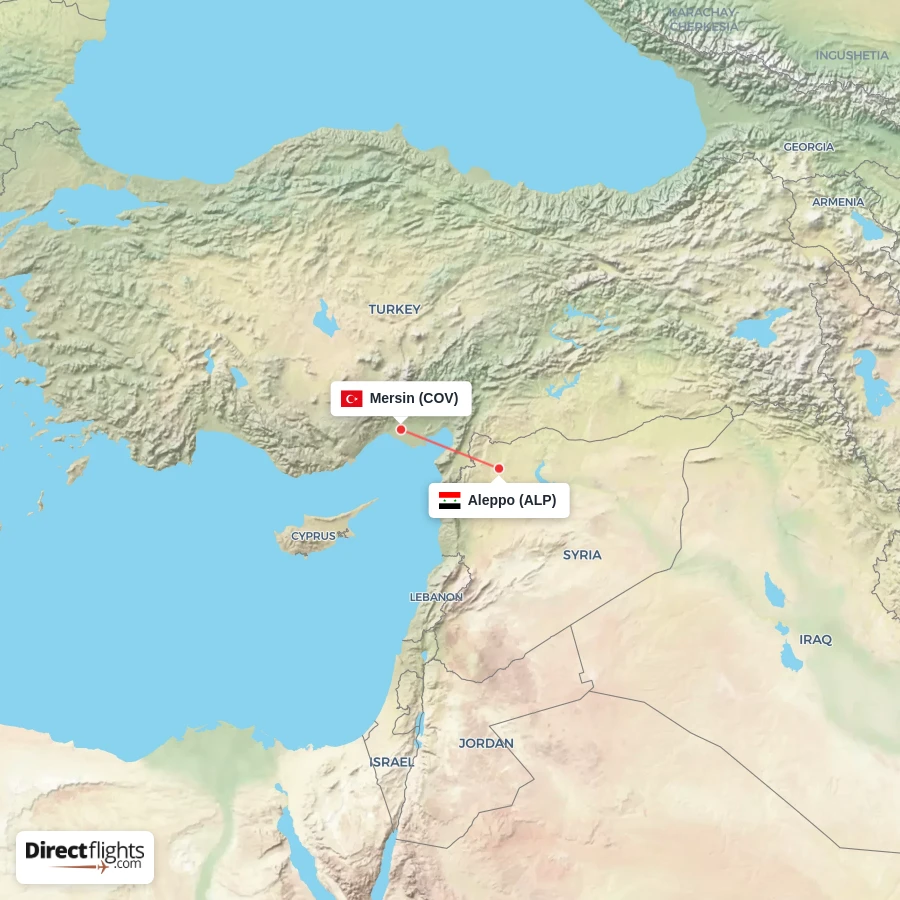 ALP - COV route map