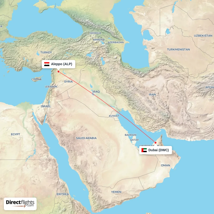 ALP - DWC route map