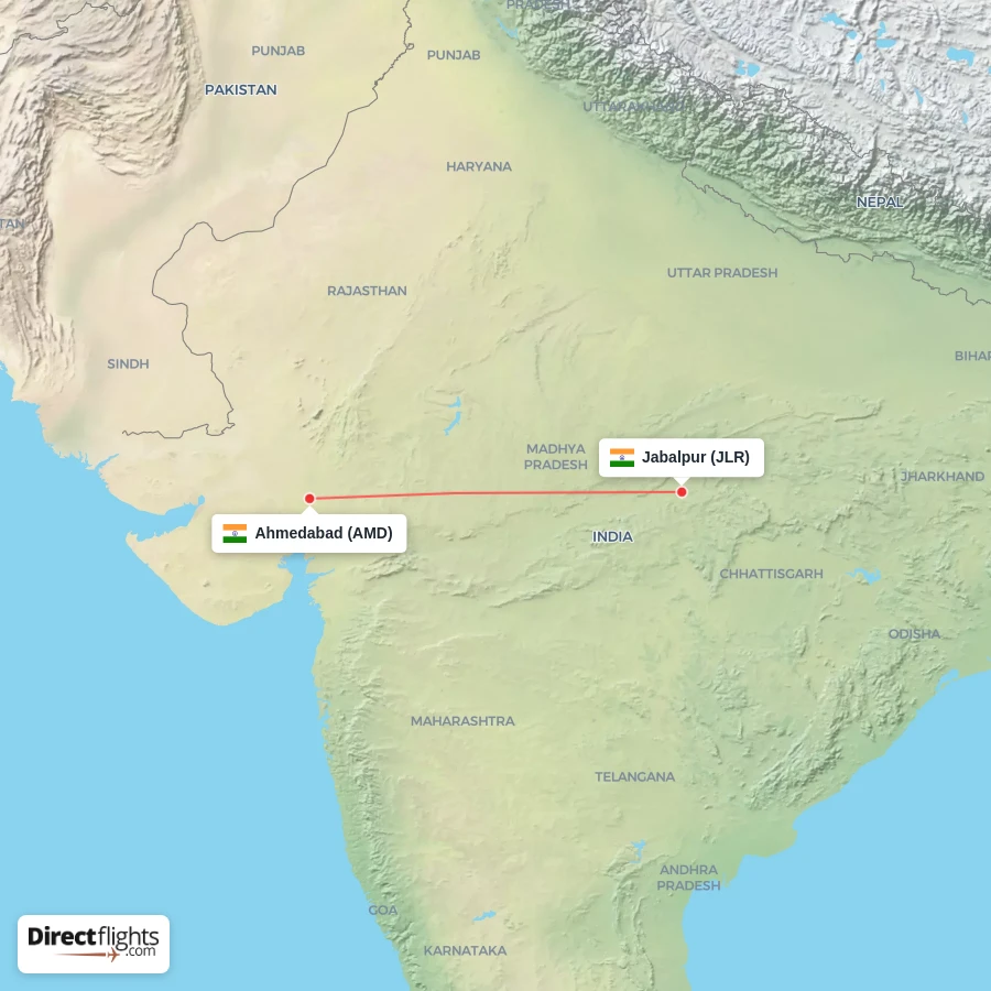 AMD - JLR route map