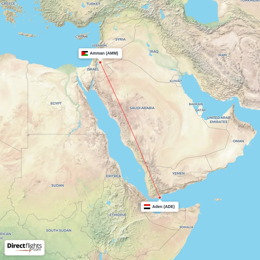 AMM - ADE route map