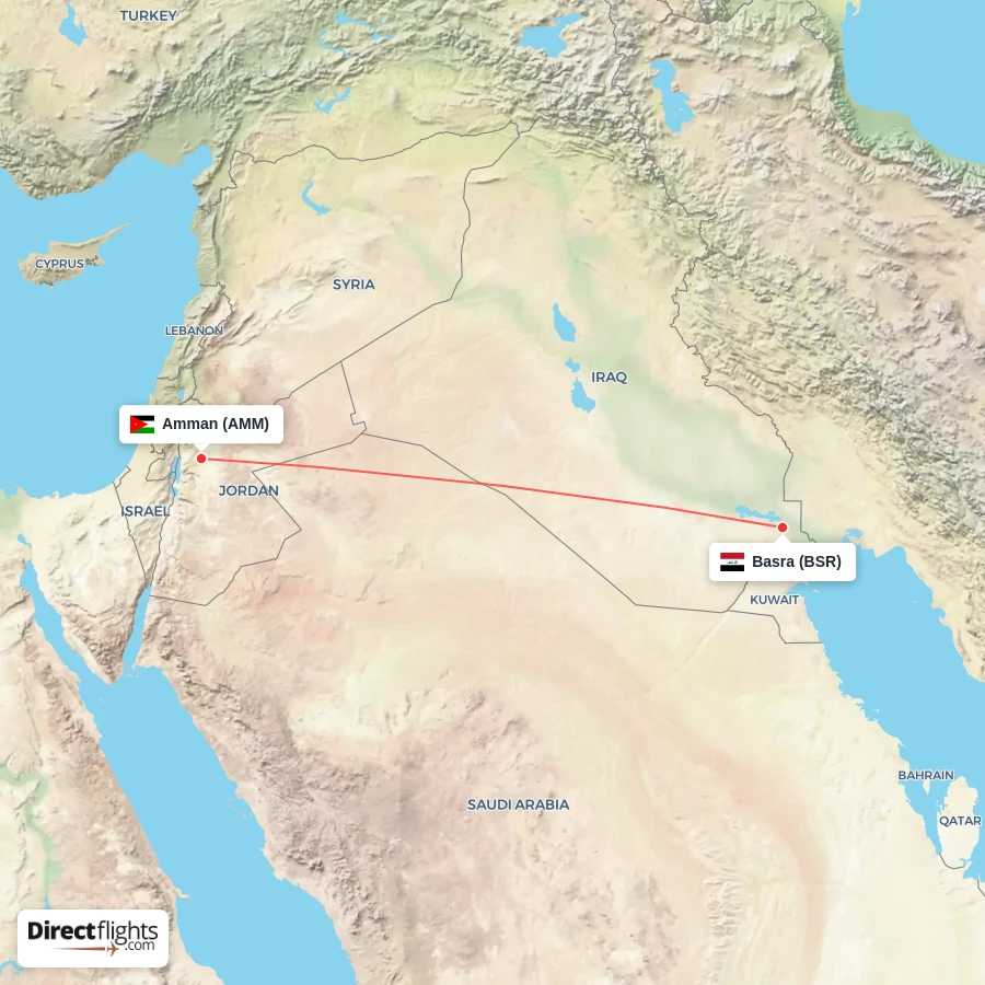AMM - BSR route map
