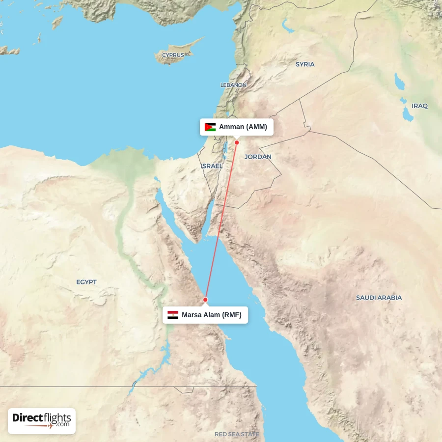 AMM - RMF route map