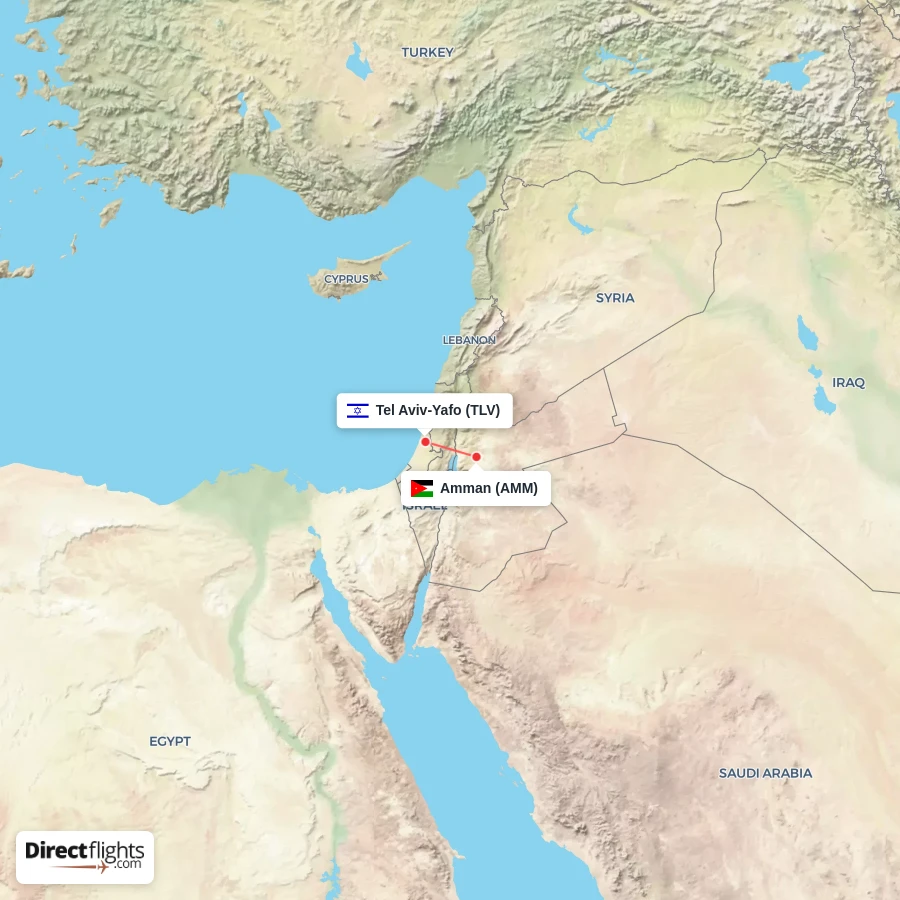 AMM - TLV route map