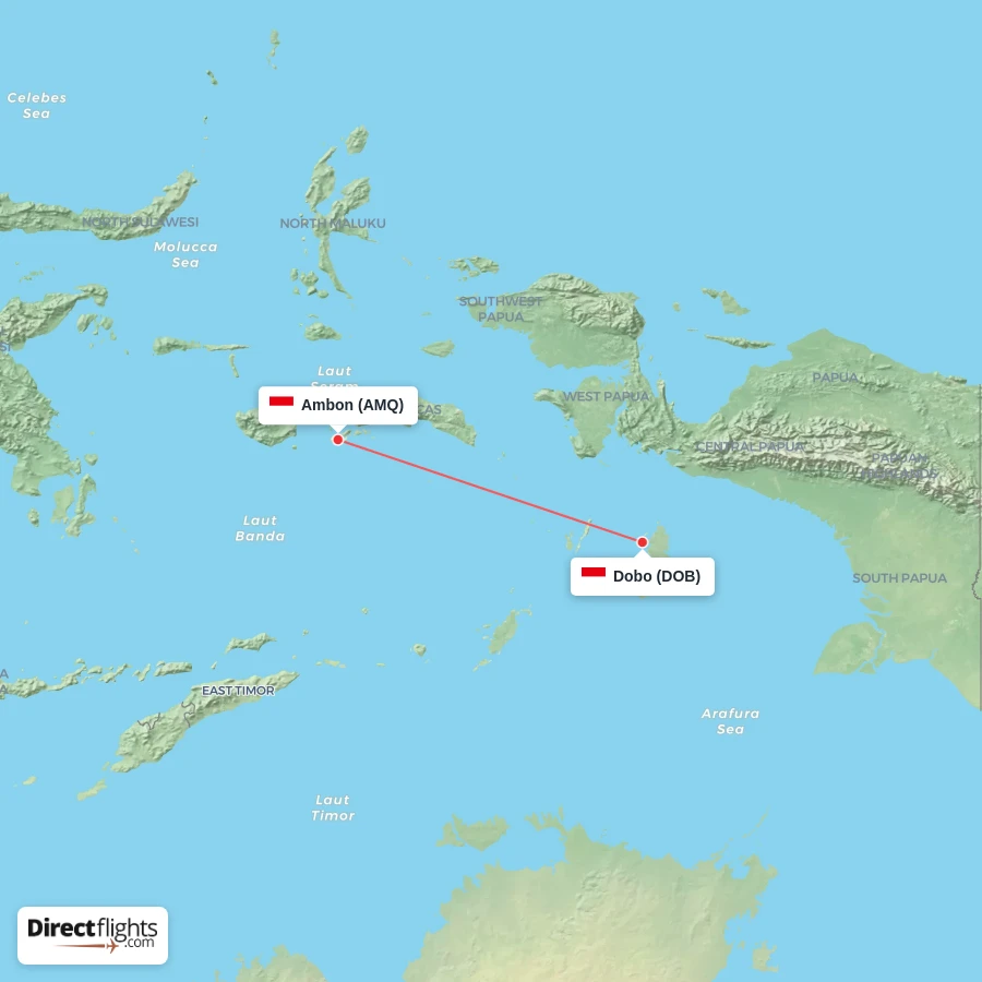 AMQ - DOB route map
