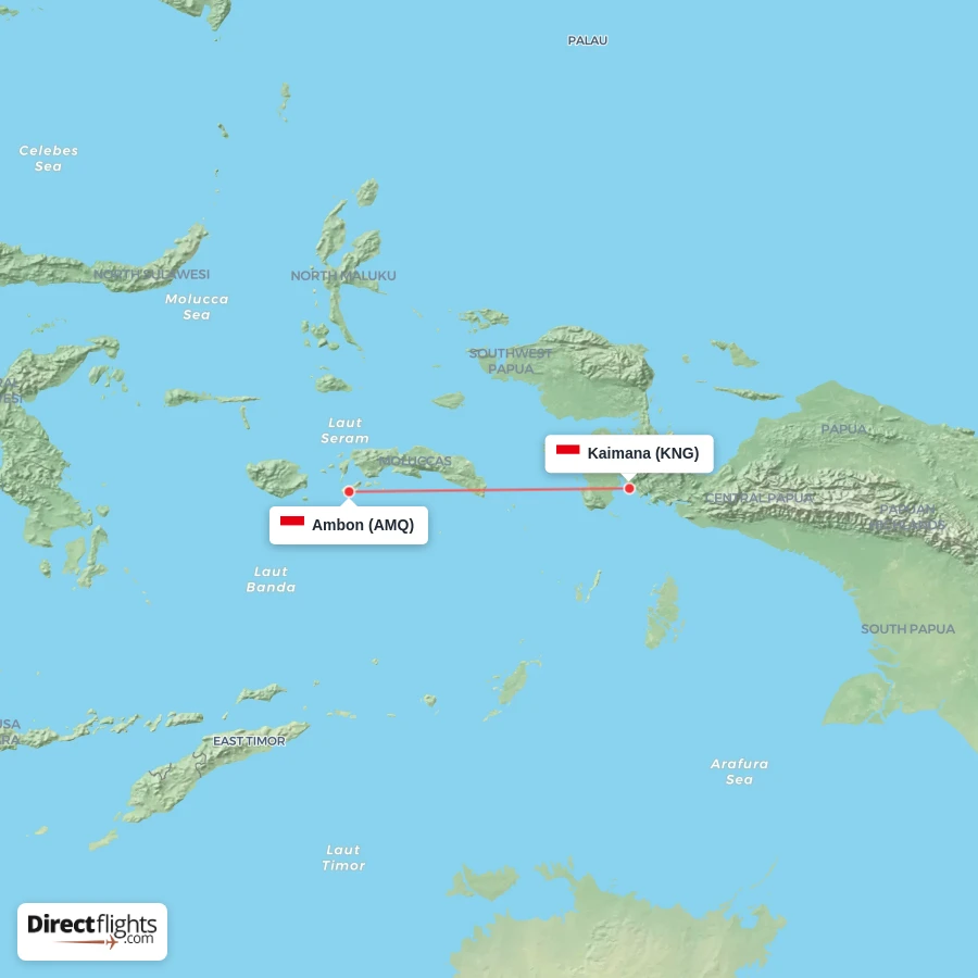AMQ - KNG route map