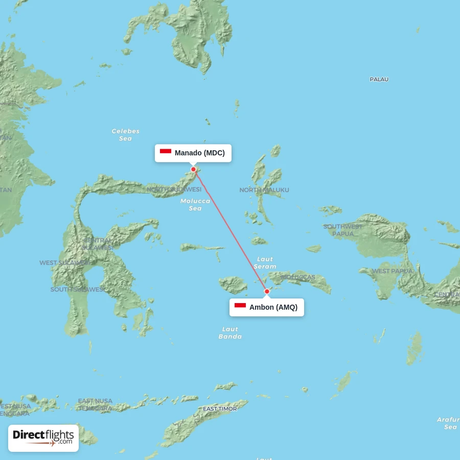 AMQ - MDC route map