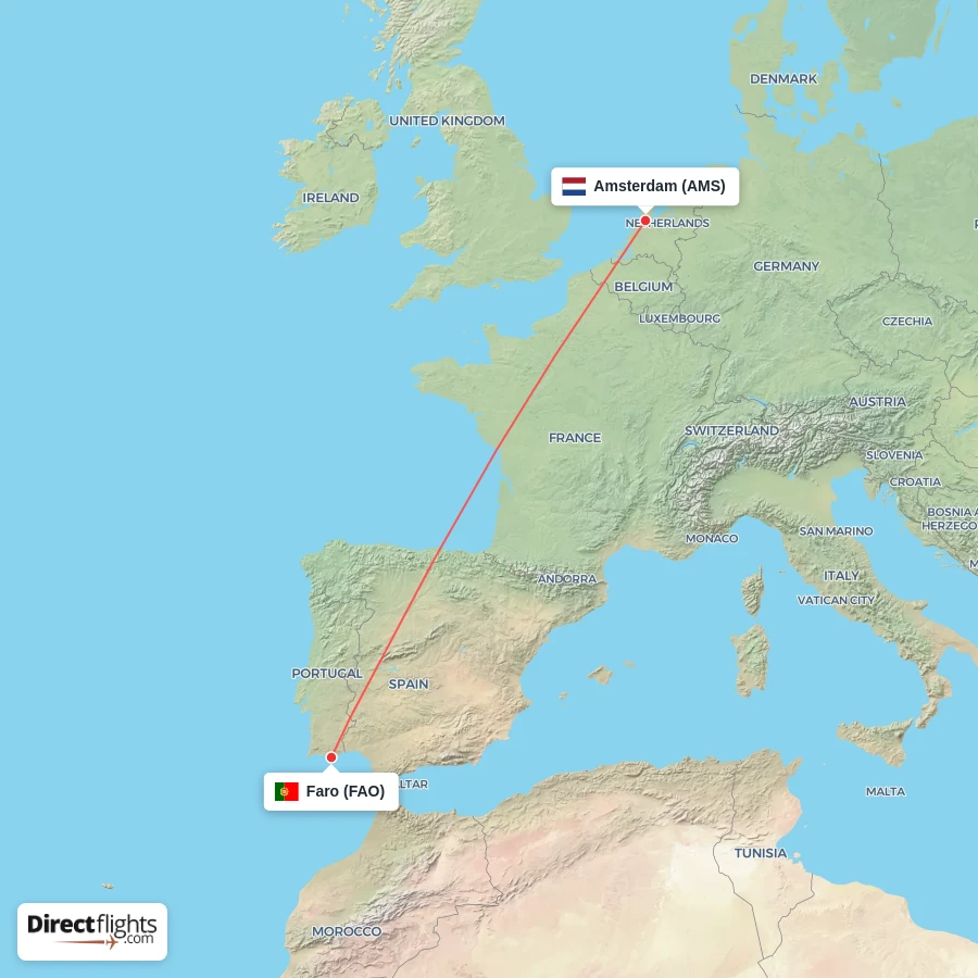 AMS - FAO route map