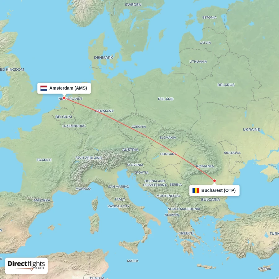 AMS - OTP route map
