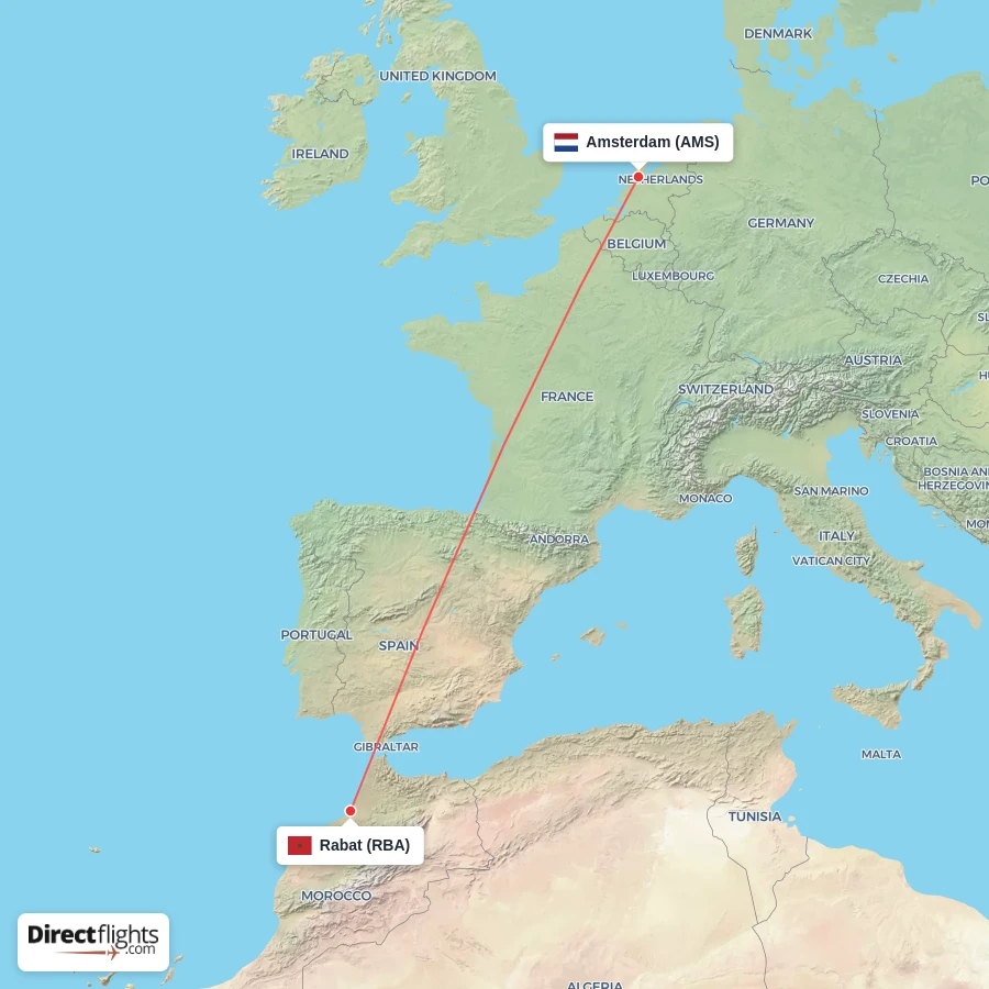 AMS - RBA route map