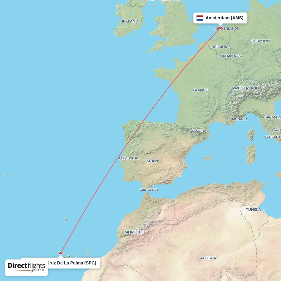 AMS - SPC route map