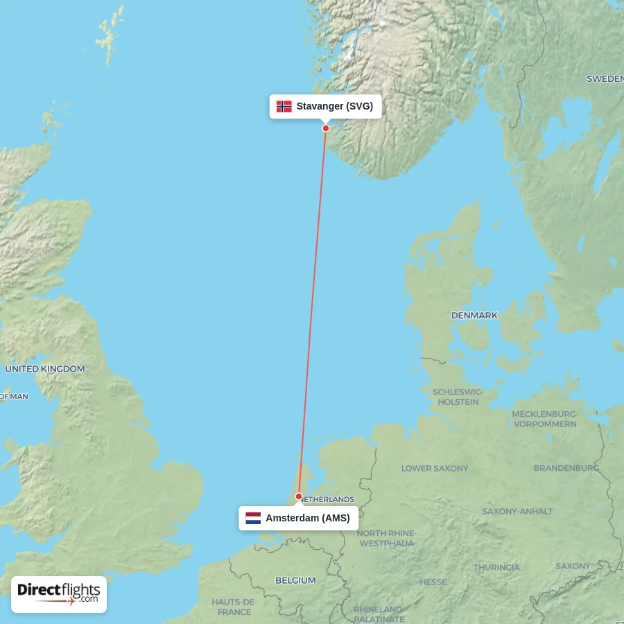 AMS - SVG route map