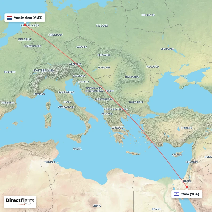 AMS - VDA route map