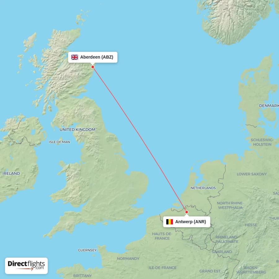 ANR - ABZ route map
