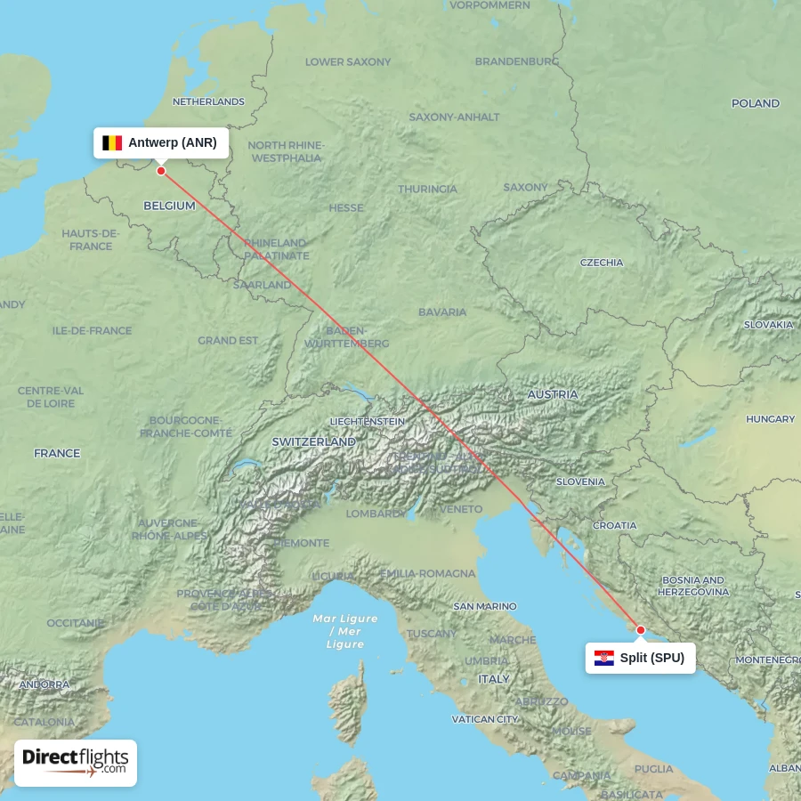 ANR - SPU route map