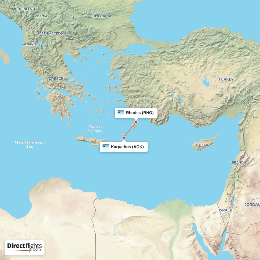 AOK - RHO route map