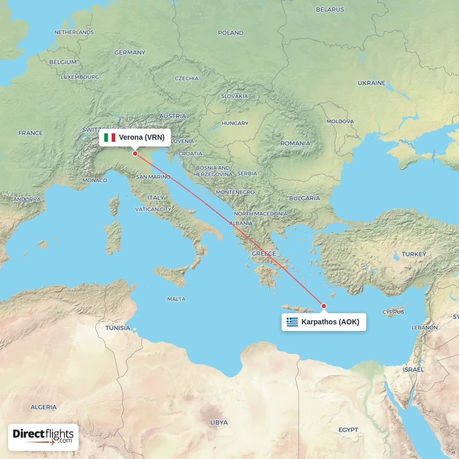 AOK - VRN route map
