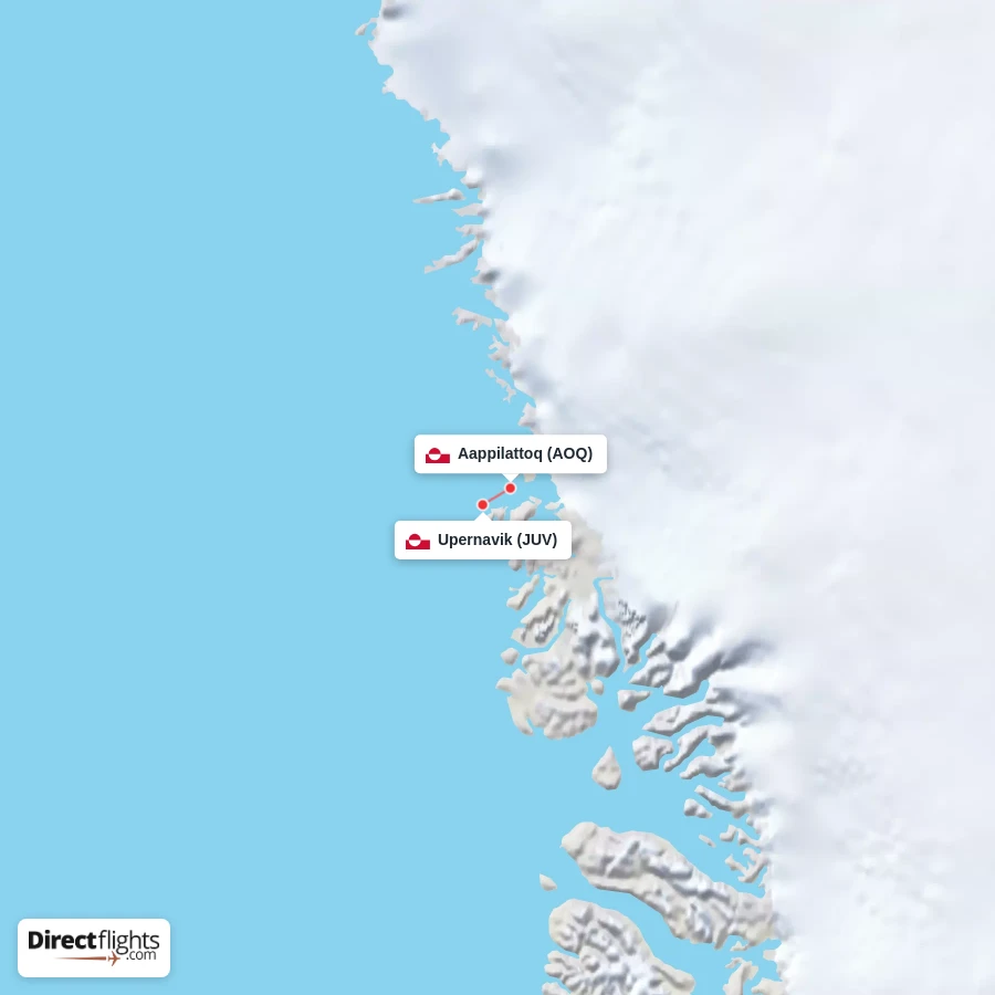 AOQ - JUV route map