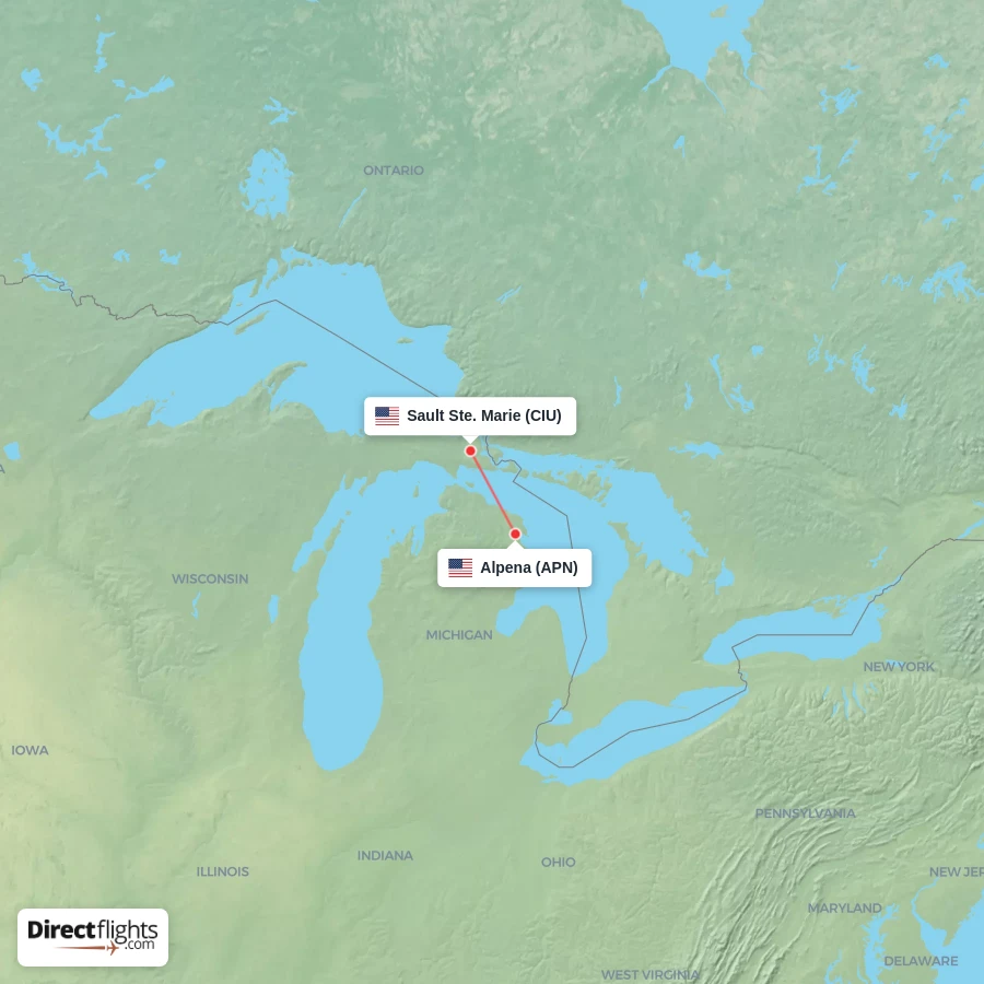 APN - CIU route map