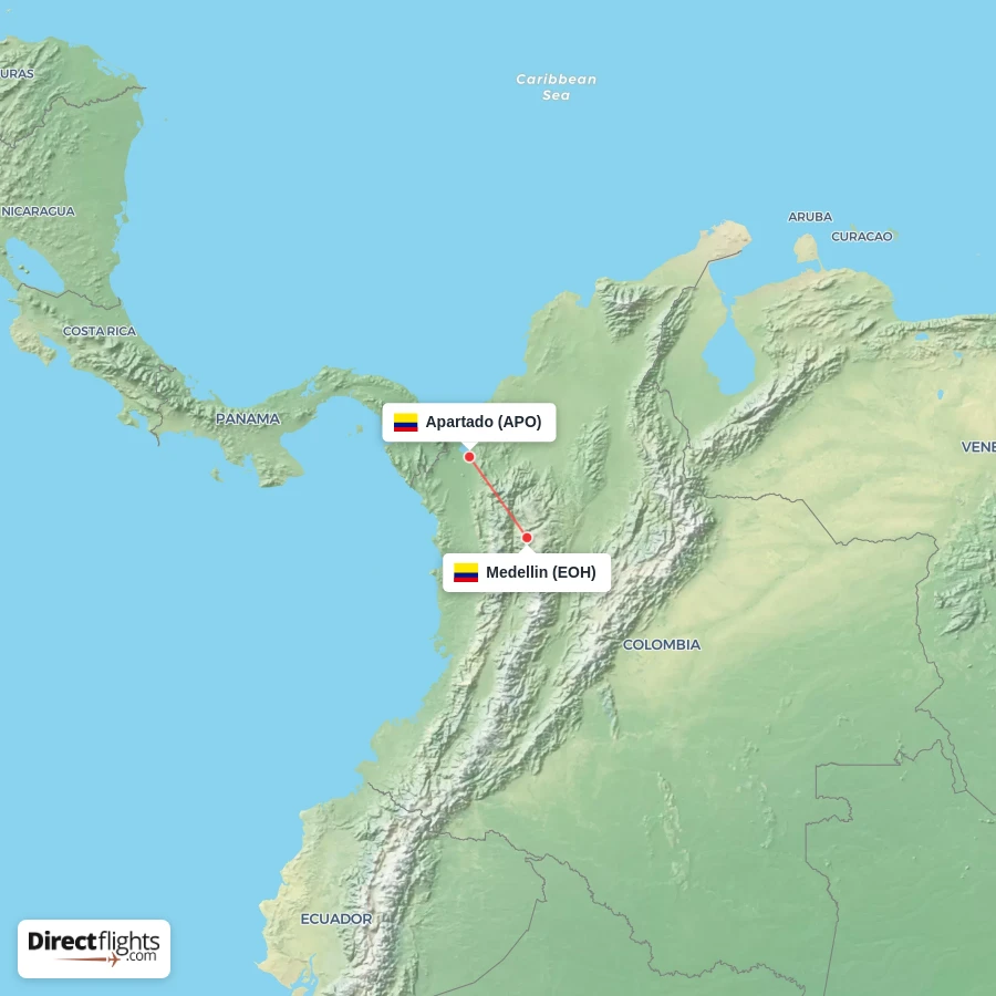 APO - EOH route map