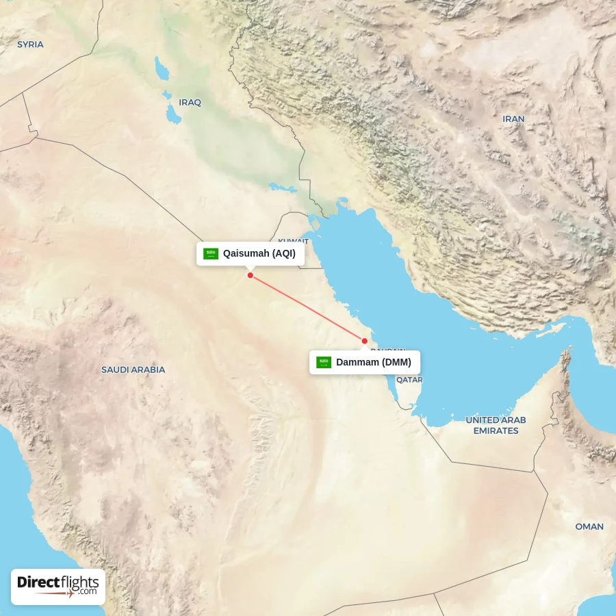 AQI - DMM route map