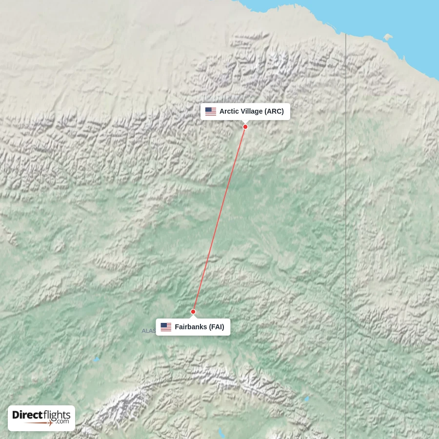 ARC - FAI route map