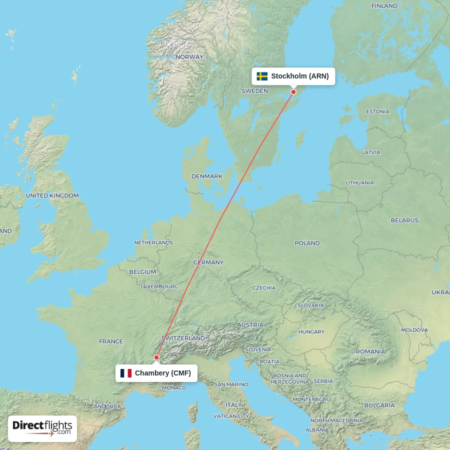 ARN - CMF route map