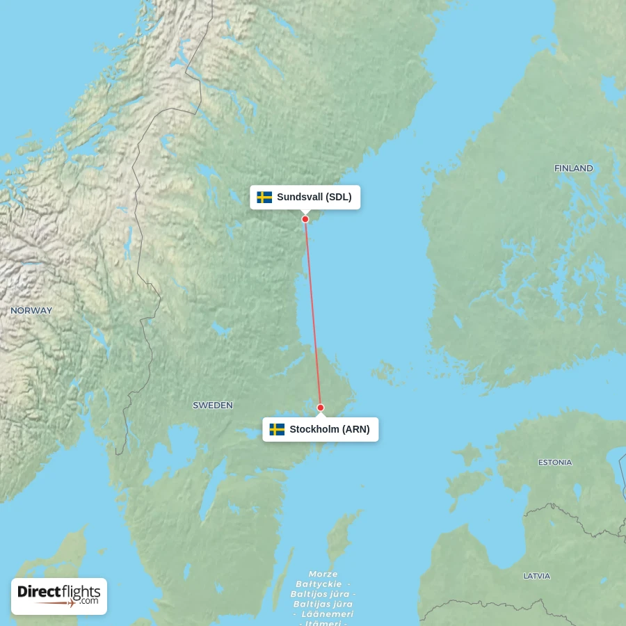 ARN - SDL route map