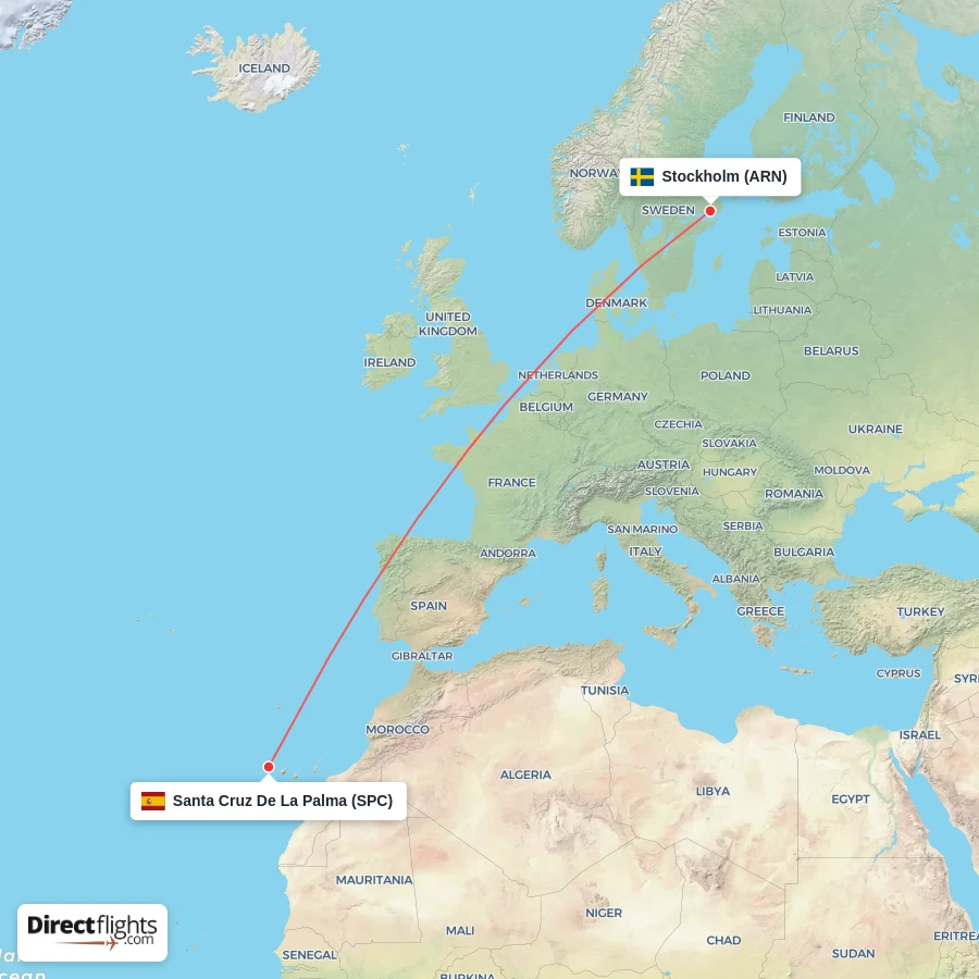 ARN - SPC route map
