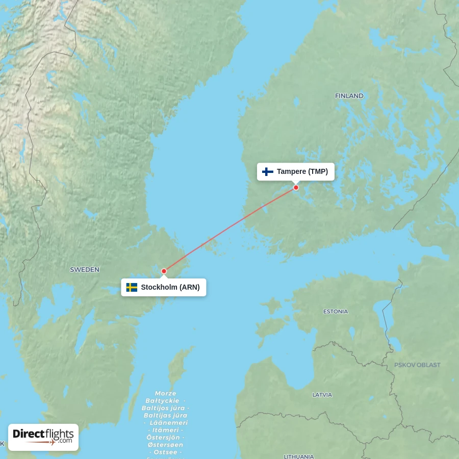 ARN - TMP route map