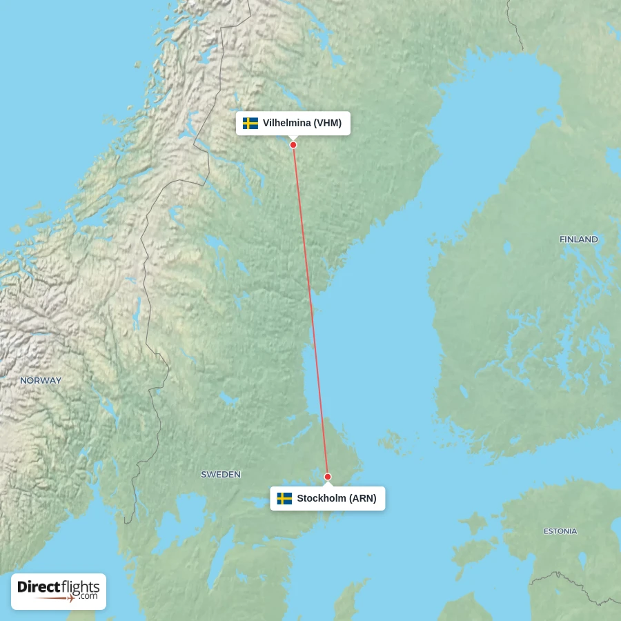ARN - VHM route map