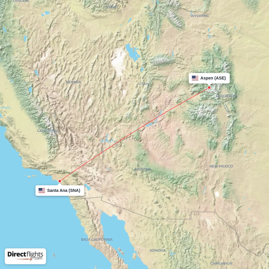 ASE - SNA route map