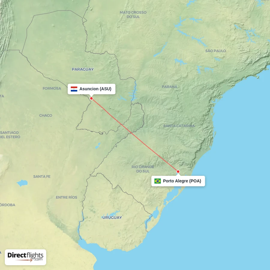 ASU - POA route map